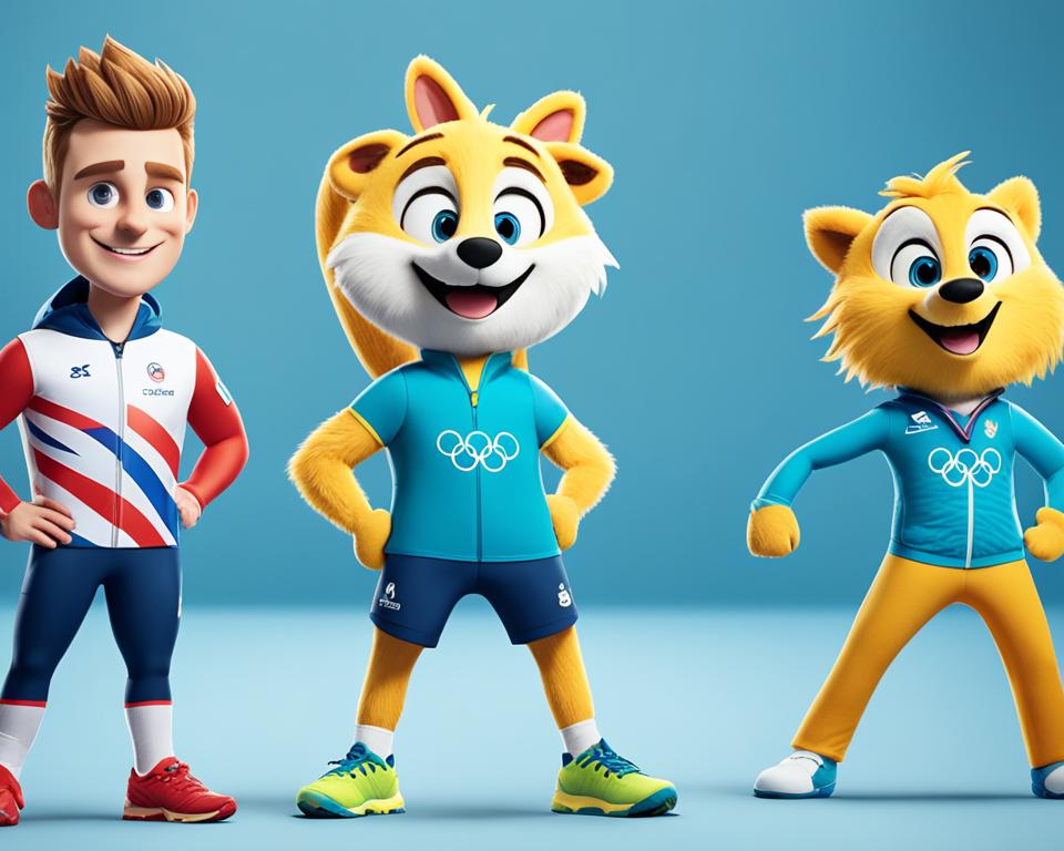 Olympic mascot characters